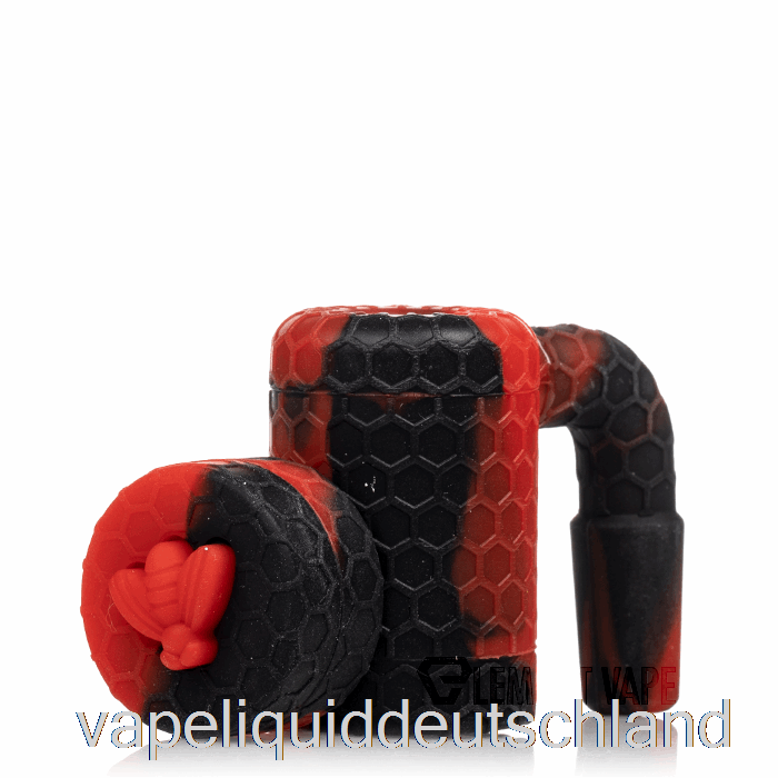 Stratus Bee Silikonwachs-Reclaimer Crimson (schwarz/rot) Vape-Flüssigkeit